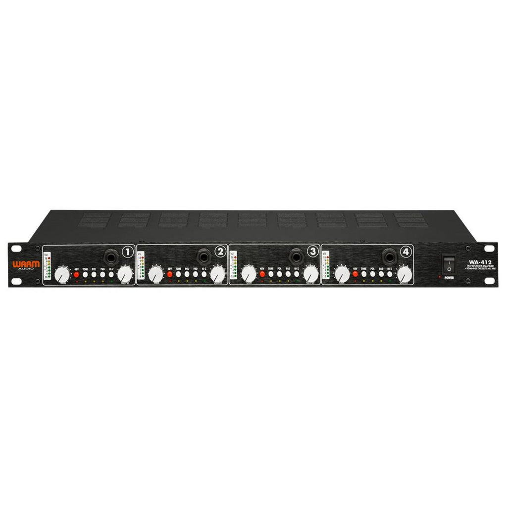 Warm Audio WA-412 4-channel Microphone Preamp – JZ Microphones Latvia